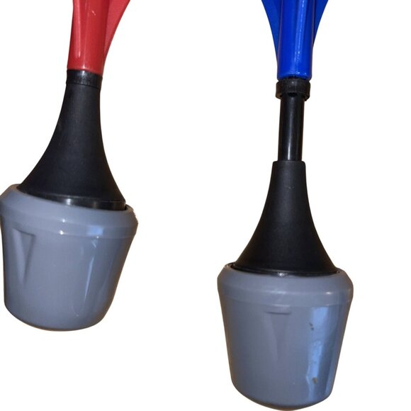 Lawn Darts Set Of 4 In Blue & Red With Weighted Tips For Outdoor Games - Picture 8 of 14